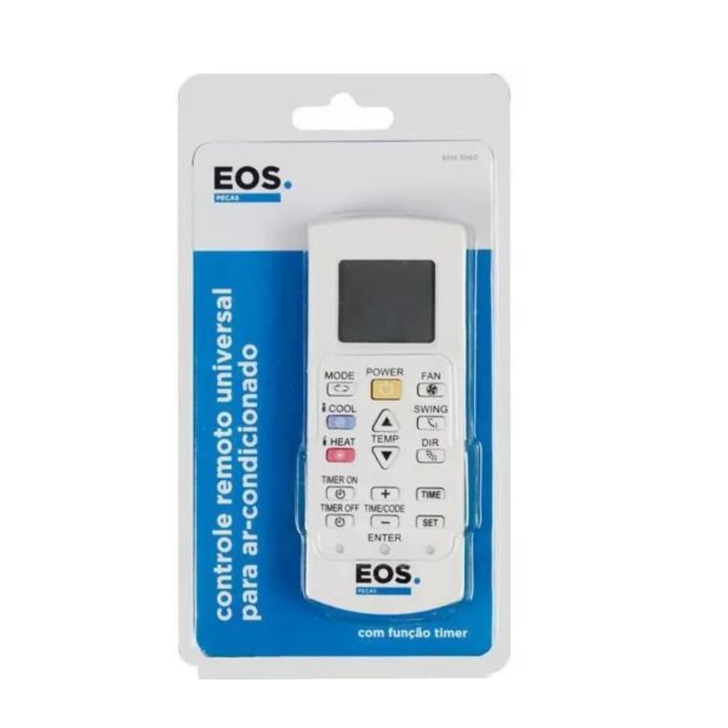 Controle Remoto Universal Para Ar Condicionado Split-Eos