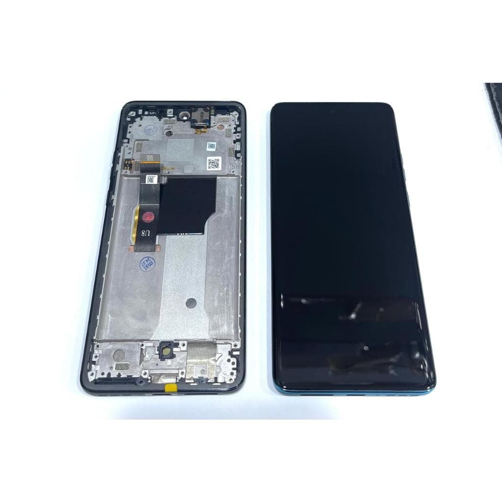 Tela Frontal Compatível Moto Edge 40 Neo C/aro Tela Curvada Nac.