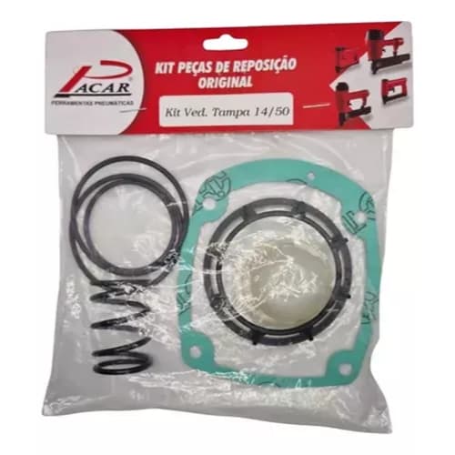 Kit Vedação Tampa 7 Peças Grampeador 1450 Pacar 2901
