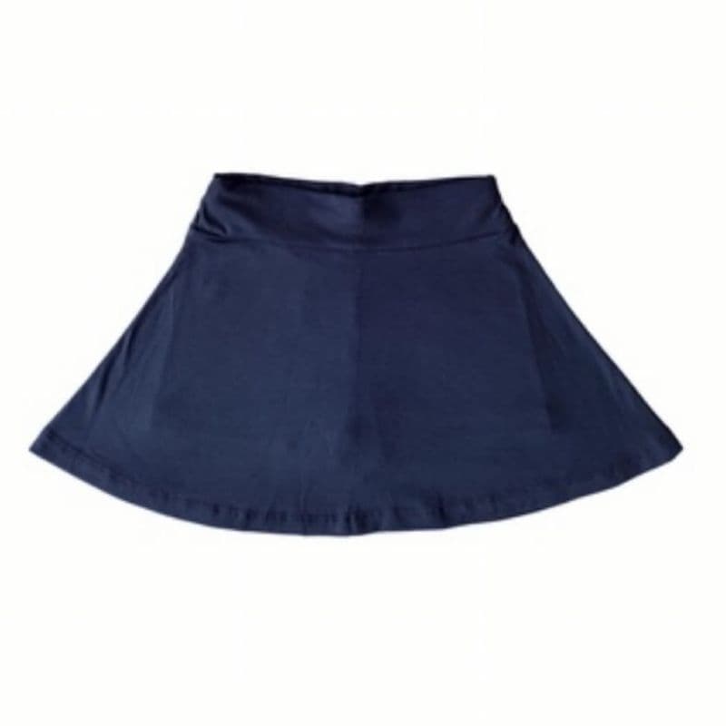 SHORT SAIA MARINHO UNIFORME INFALTIL ESCOLAR MENINA VERÃO BERMUDA SAIA INTEIRA GODÊ BALLET