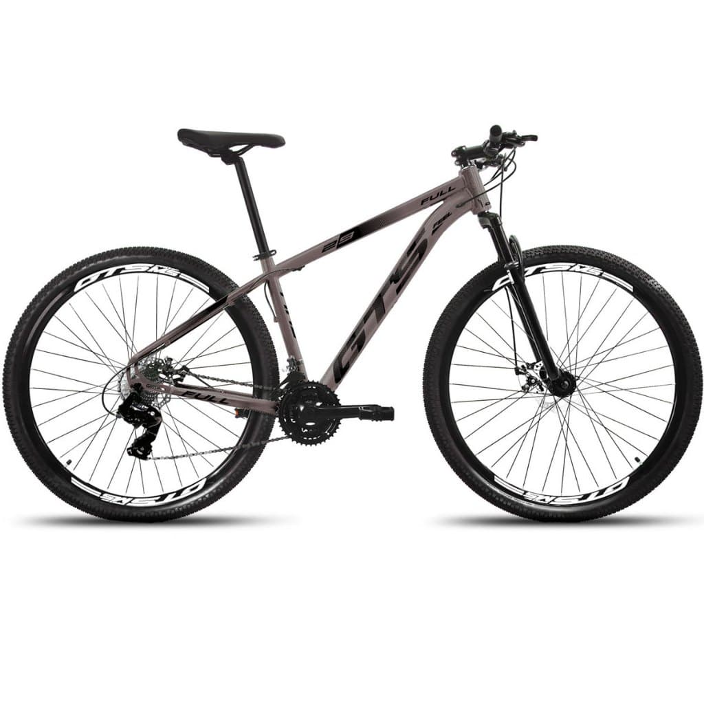 Bicicleta Aro 29 Gts Feel Full 24 Marchas Freios a Disco Quadro de alumínio
