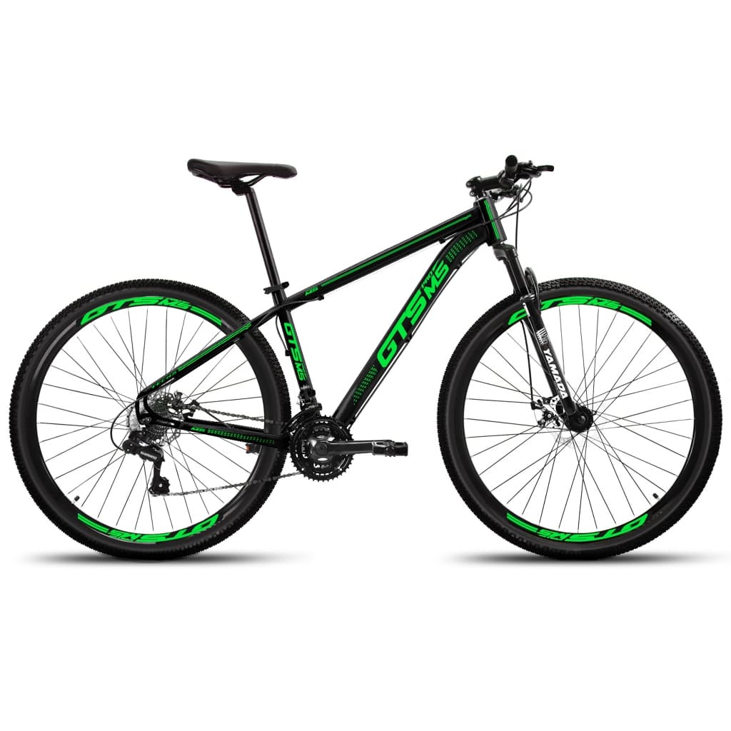 Bicicleta Gts Pro M5 Techs 21 Marchas Freios A Disco Câmbios Shimano Quadro de alumínio