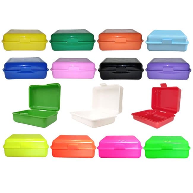 04 peças Multibox -Maleta p/ Lanche- Lancheira- Caixa Multiuso- Caixa Gourmet