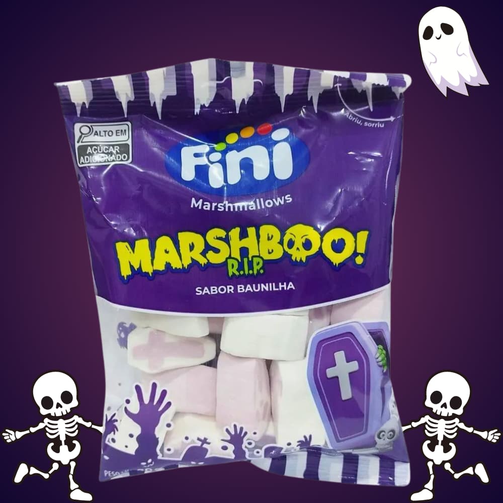 Marshmallow Fini Halloween Marshboo R.I.P 250g - FINI