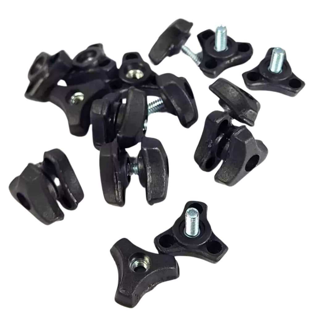 Borboleta Pequena Par Manipulo Macho e Fêmea Rosca 1/4 – Kit com 10 Pares