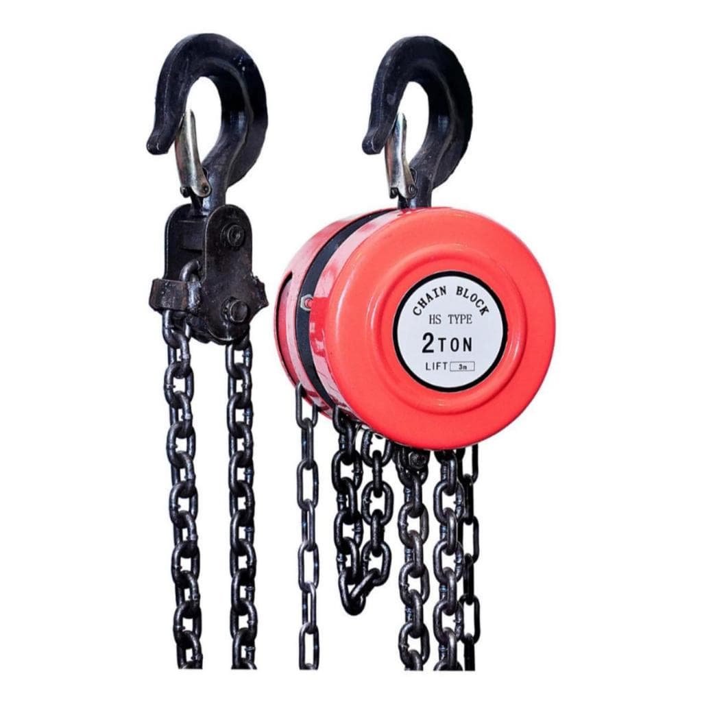 Talha De Corrente Manual Catraca 2000kg 2t 2 Toneladas