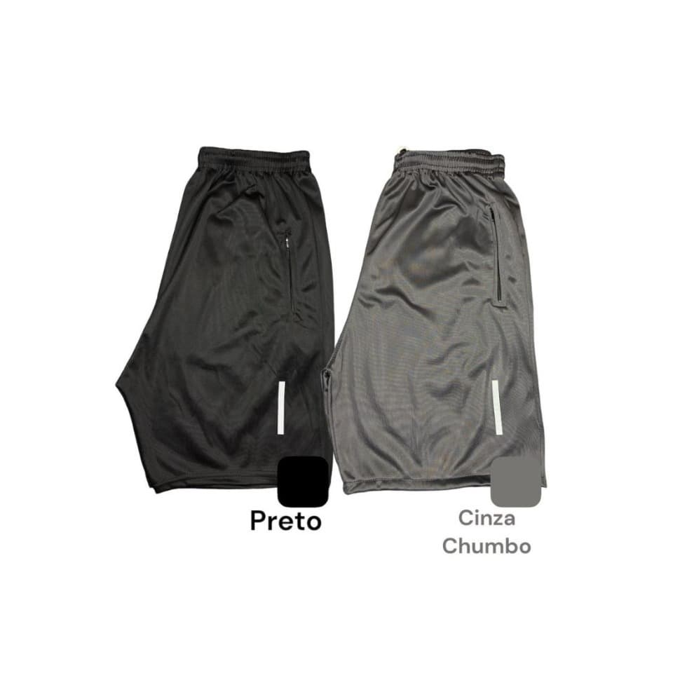 Kit 2 Shorts Bermuda Dry Fit Masculino Esporte