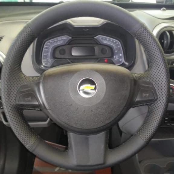 capa de volante costurada agile/montana com air bag