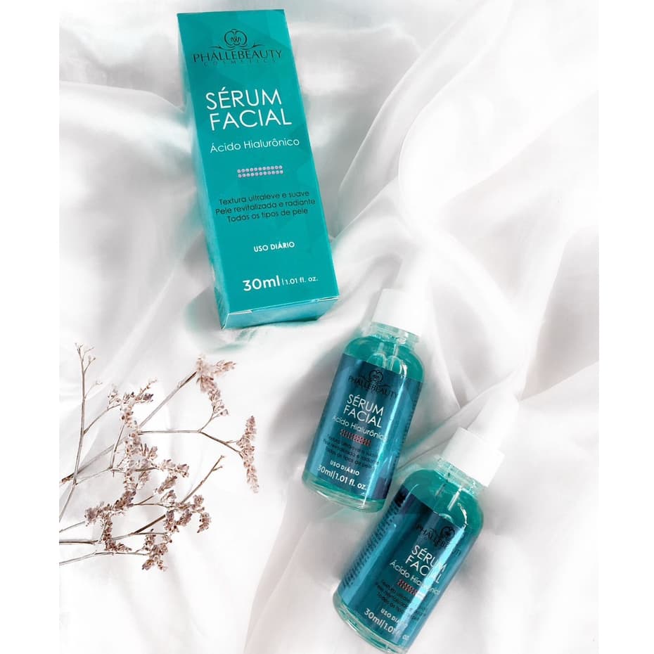 Sérum Facial com Ácido Hialurônico Phallebeauty
