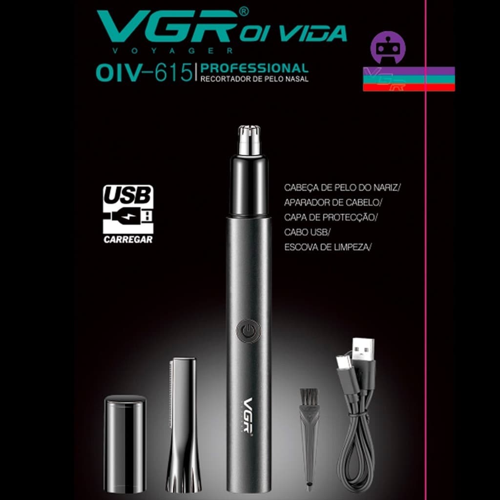 Aparador de Pelos 2 em 1 Profissional V-615 | VGR