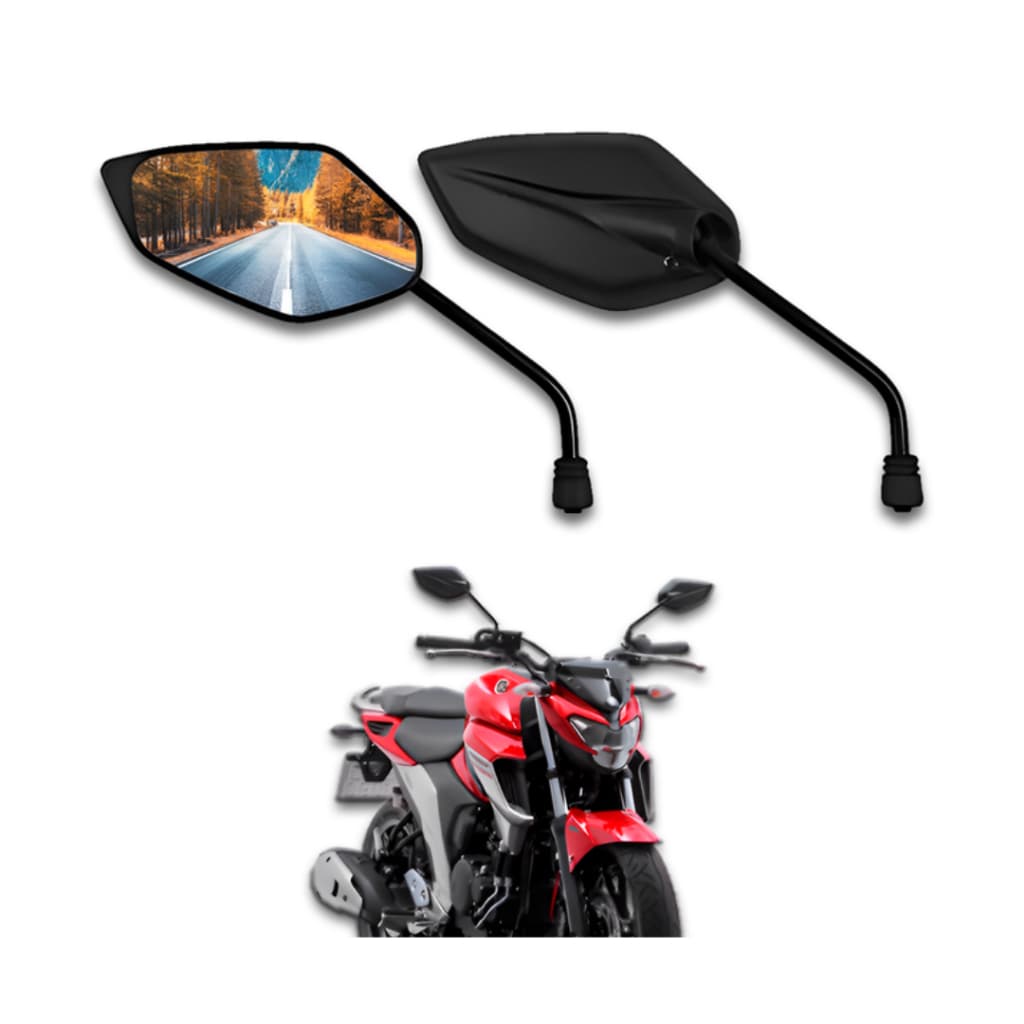 Retrovisor Moto Yamaha Fazer 150 250 Par Ano 2007 Até 2023 Original