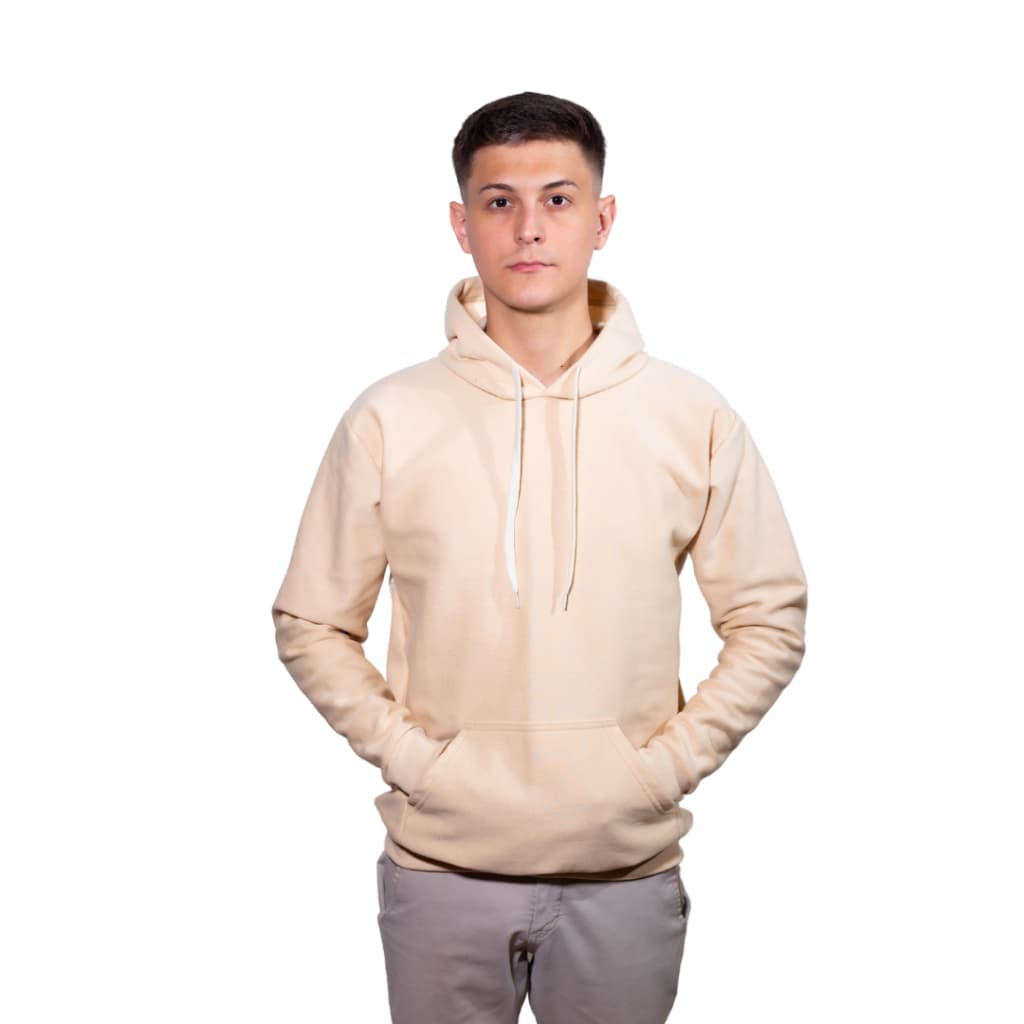 Moletom Feminino Canguru Liso Com Bolso e Capuz Blusa de Frio Flanelado Unissex