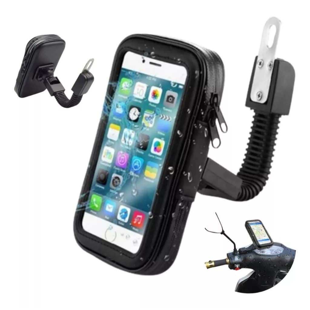 Suporte Case Capa Celular À Prova D'água 6,5' para celular Gps Para Moto