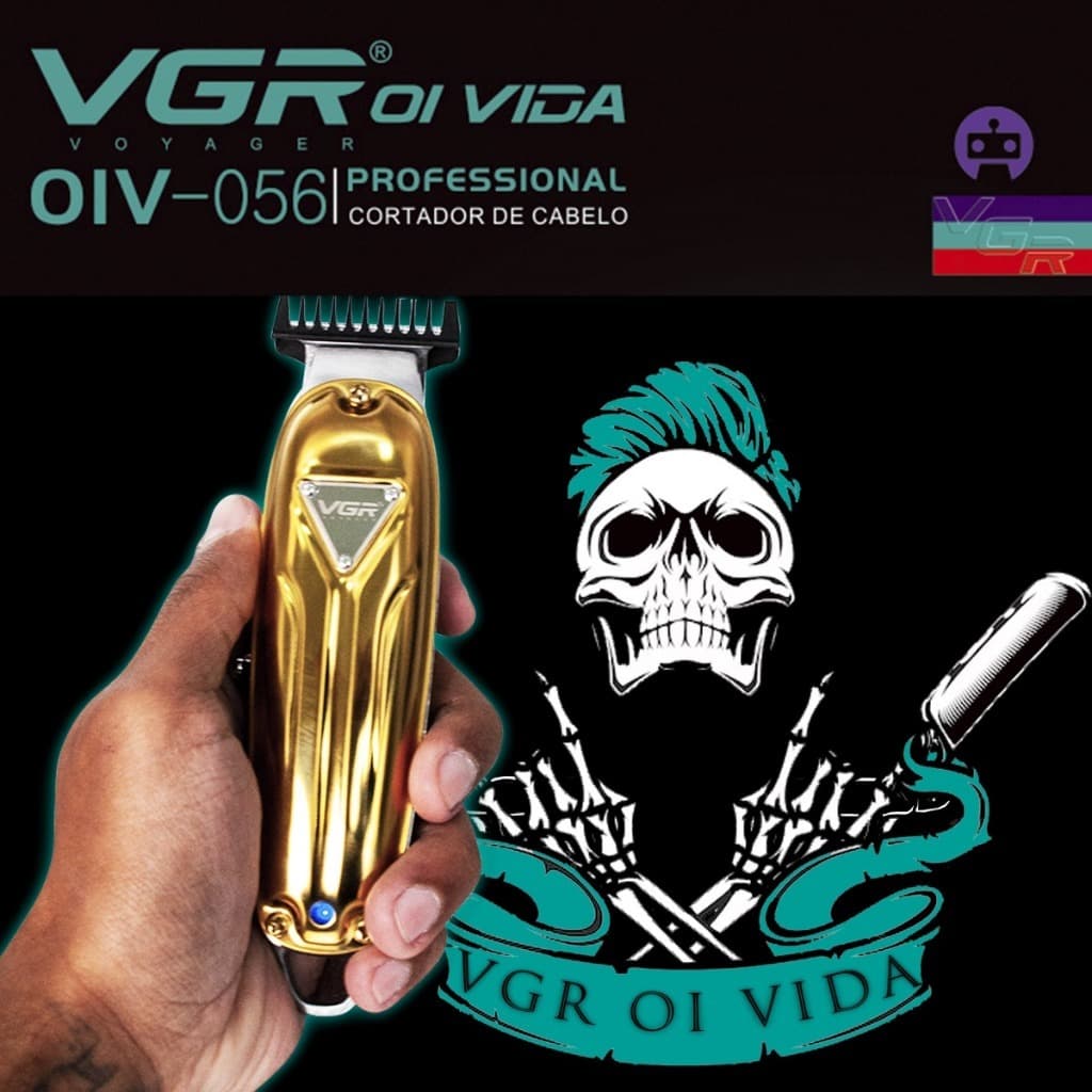 Máquina De Cortar Cabelo V-056-VGR