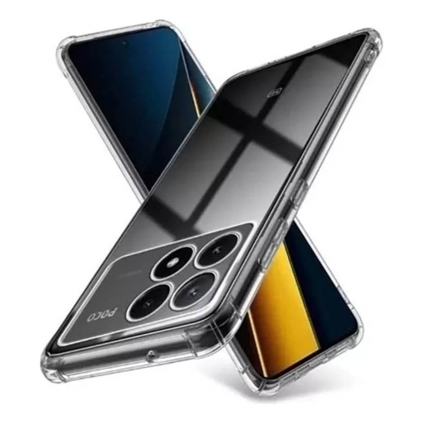 capinha para poco x6 pro 5g Capa transparente para Poco X6 5G anti - impacto