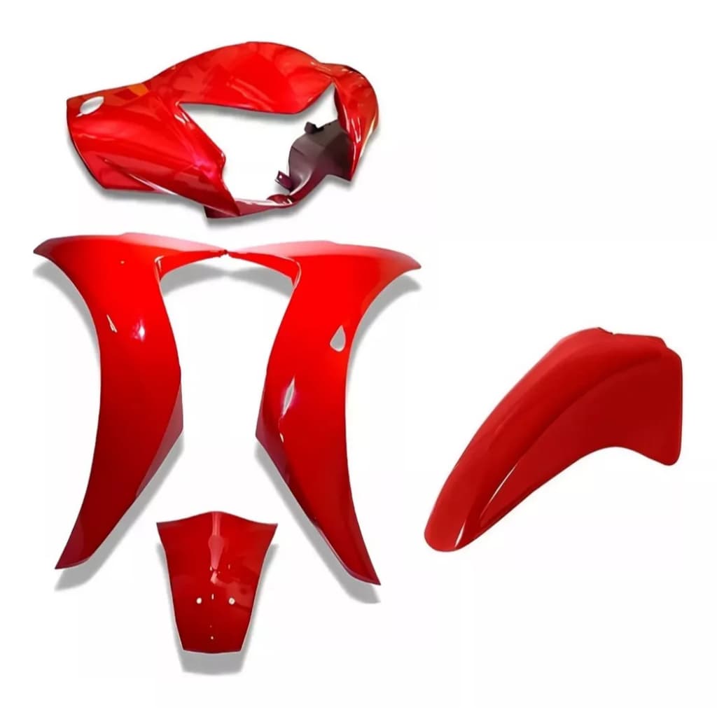 Kit Carenagem Paralama Bico Farol Biz 110 2018 A 2023 Original Paramotos
