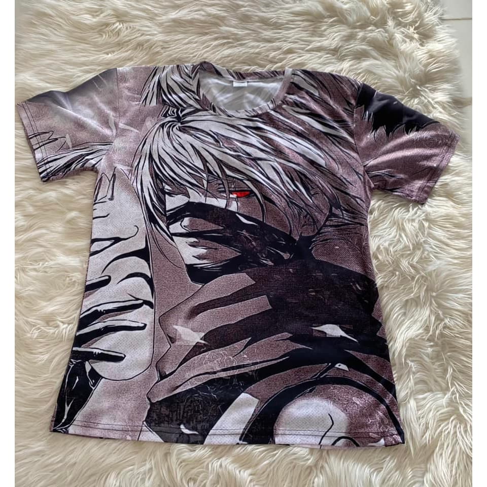 Camisetas Estampadas Naruto Dragon Ball.