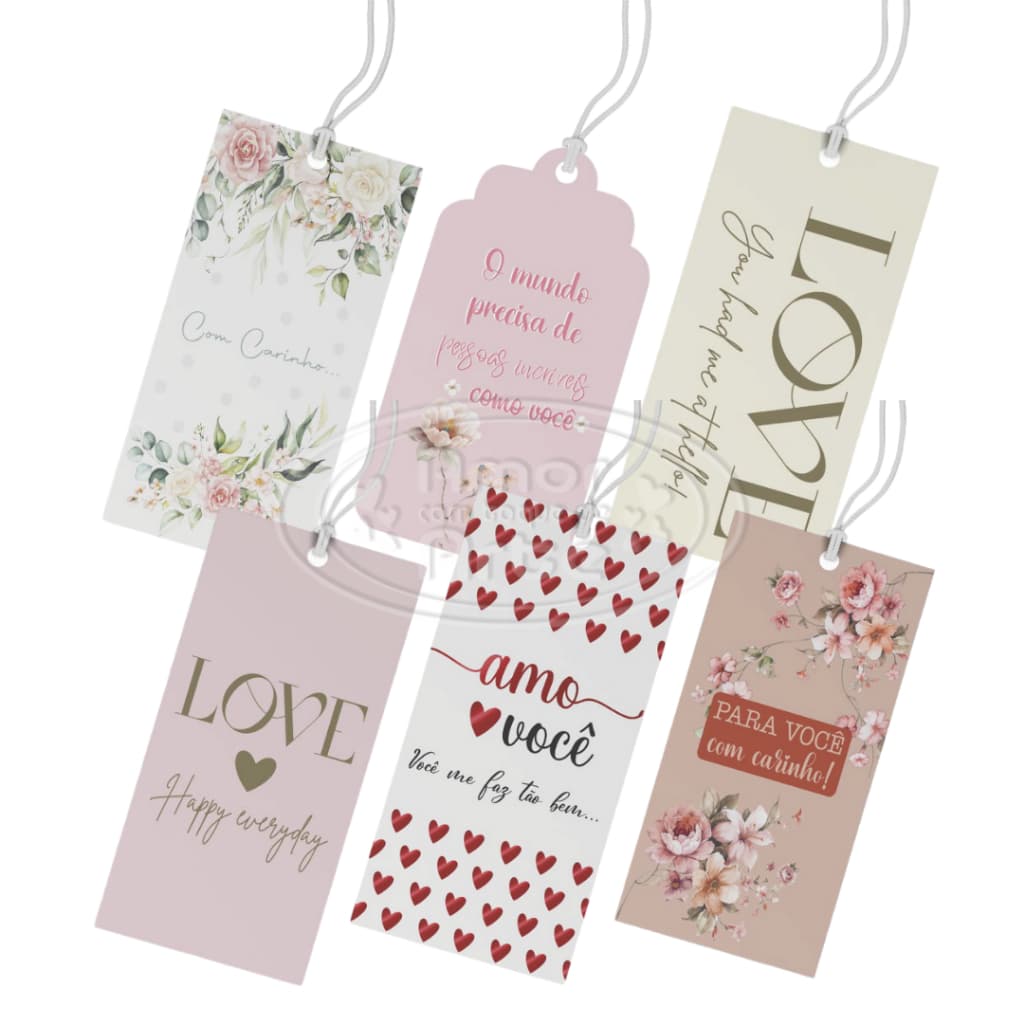 Tags 9,0 x 5,0cm, Diversas Estampas, Xingó.