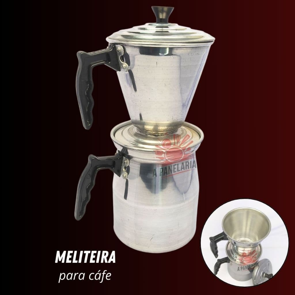 Meliteira para café polido café coador bule passar café