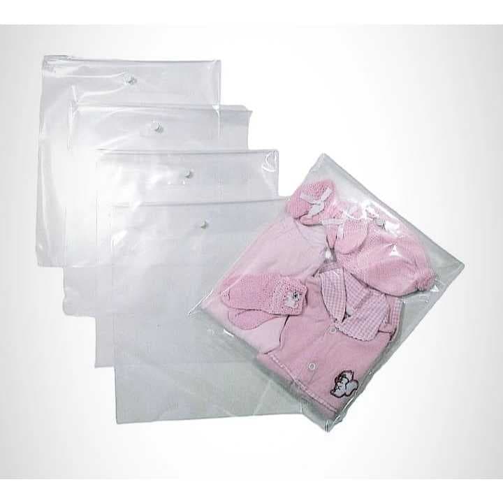 Kit 5/10/20 Unidades Saquinhos Maternidade Multiuso Organizador Nécessaire | Envelope Com Botão