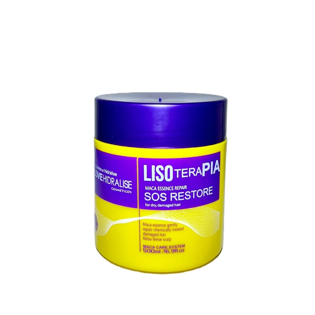 Hidralize Lisoterapia Mascara Sos Restore Maca Essence Repair 500mL