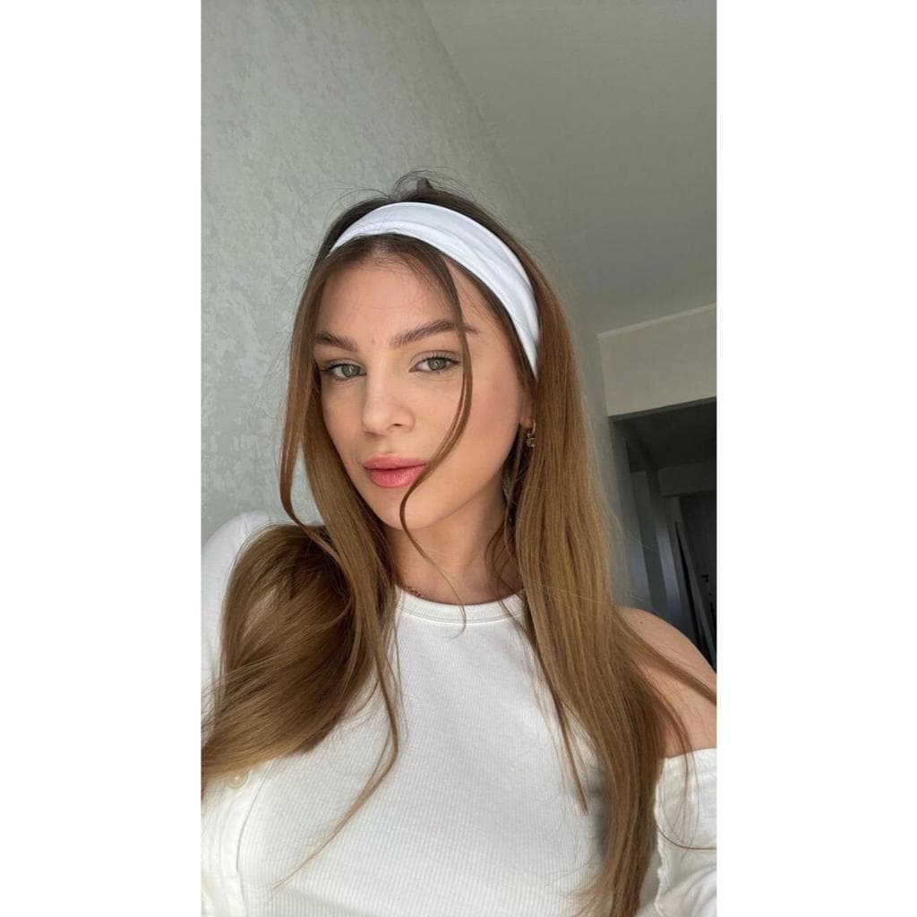 Faixa de Cabelo Gringa PREMIUM Acessórios de Cabelo PRETA BRANCA