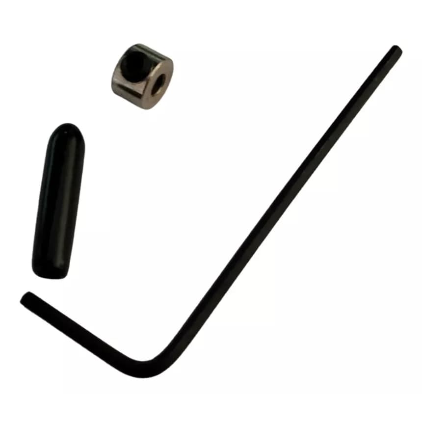 Anel Com Parafuso Ajuste Corda De Pular + Chave Linha Sr