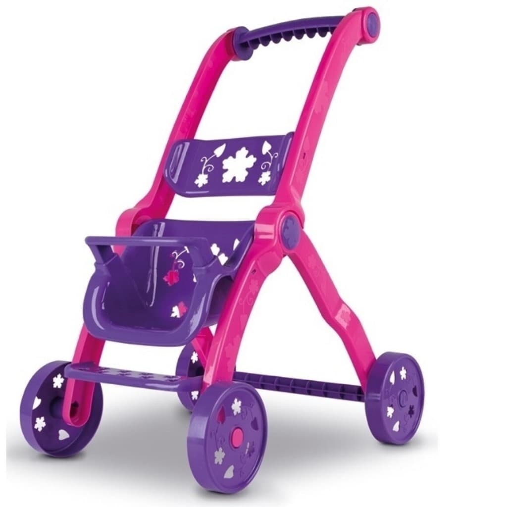CARRINHO DE BONECA CONFORTO - brinquedo - colorido - menina - bonecas - divertido - divplast