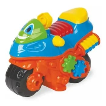 MOTINHO - brinquedo - mini moto - colorido - baby - divertido - divplast