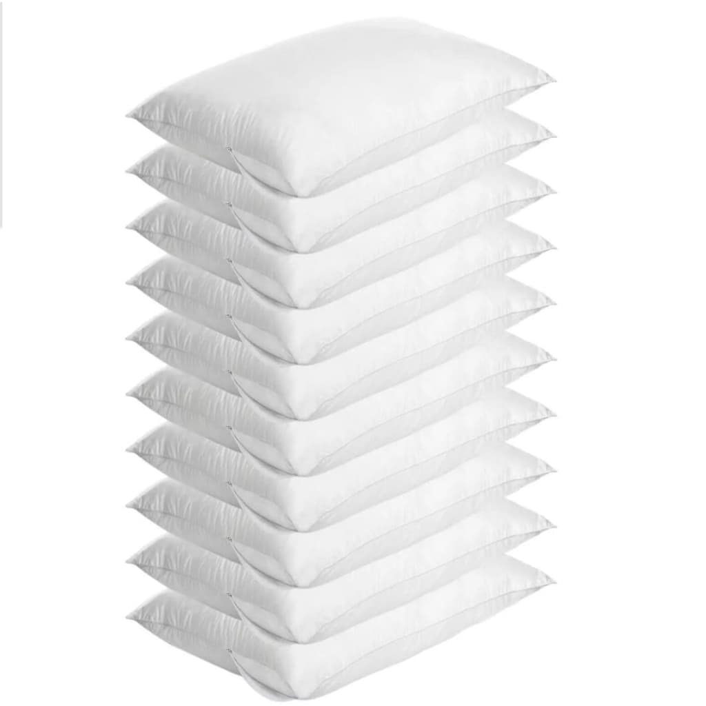 KIT 10 CAPAS PROTETORA IMPERMEAVEL DE TRAVESSEIRO COM ZIPPER