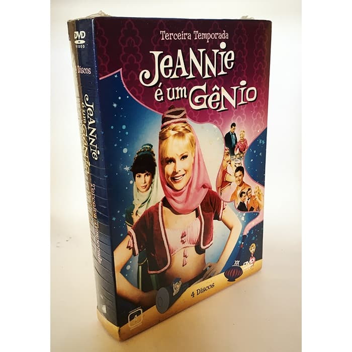 Box Original : Jeannie É Um Gênio - 3ª Temporada -(Novo/Lacrado/Original)