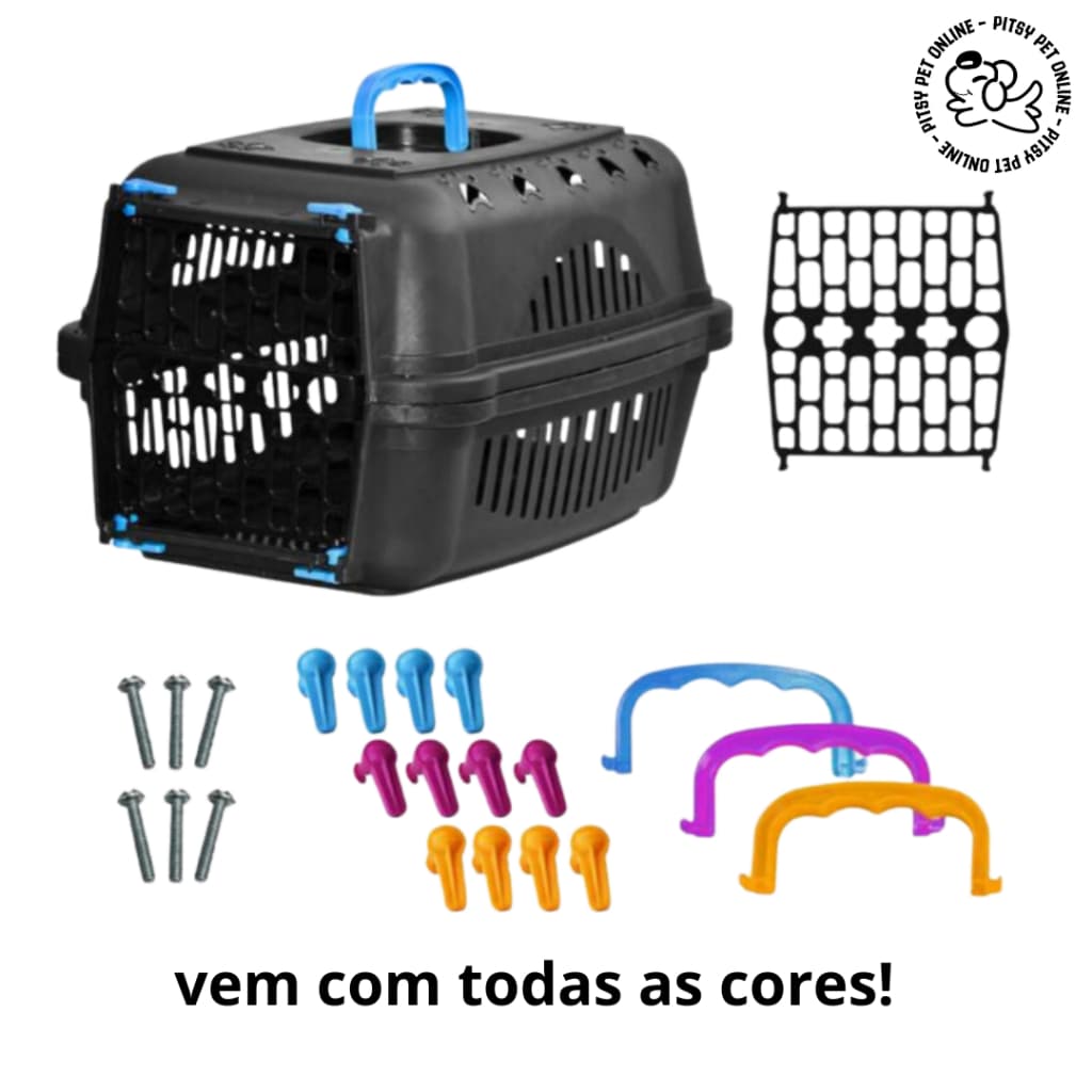 Caixa Transporte Grande Pequena Média Gato Cachorro Animais Pet Cães Bolsa Casa N1 N2 N3