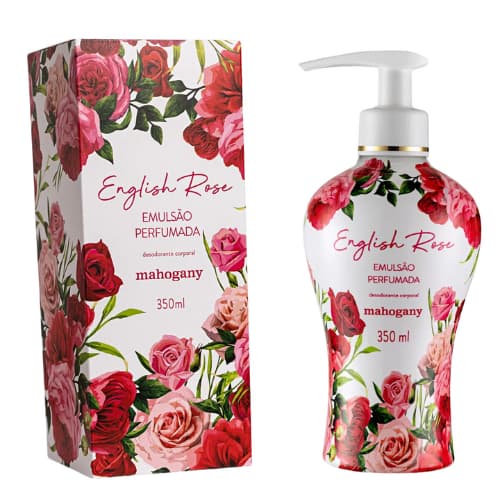 Hidratante Corporal English Rose Floral Mahogany 350ml