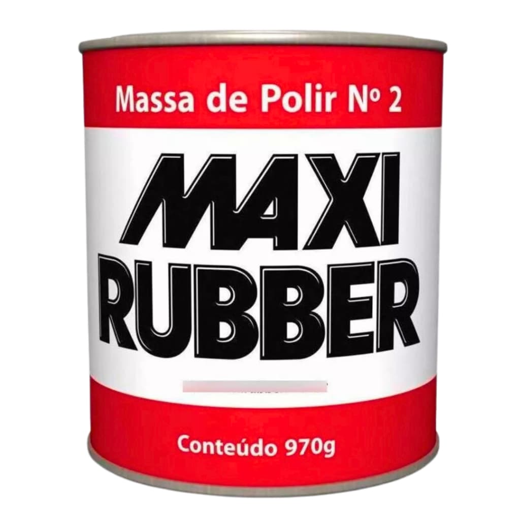 Massa Polir n2 980g Maxi Rubber
