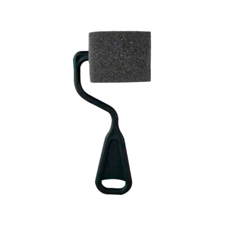 12 Rolinhos de Espuma para Pintura e Artesanato Cinza Compel Micro 4CM