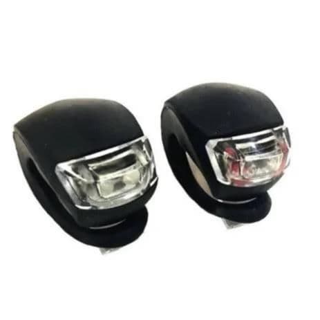 Led dianteiro e traseiro sinalizador pisca pisca luz para bike