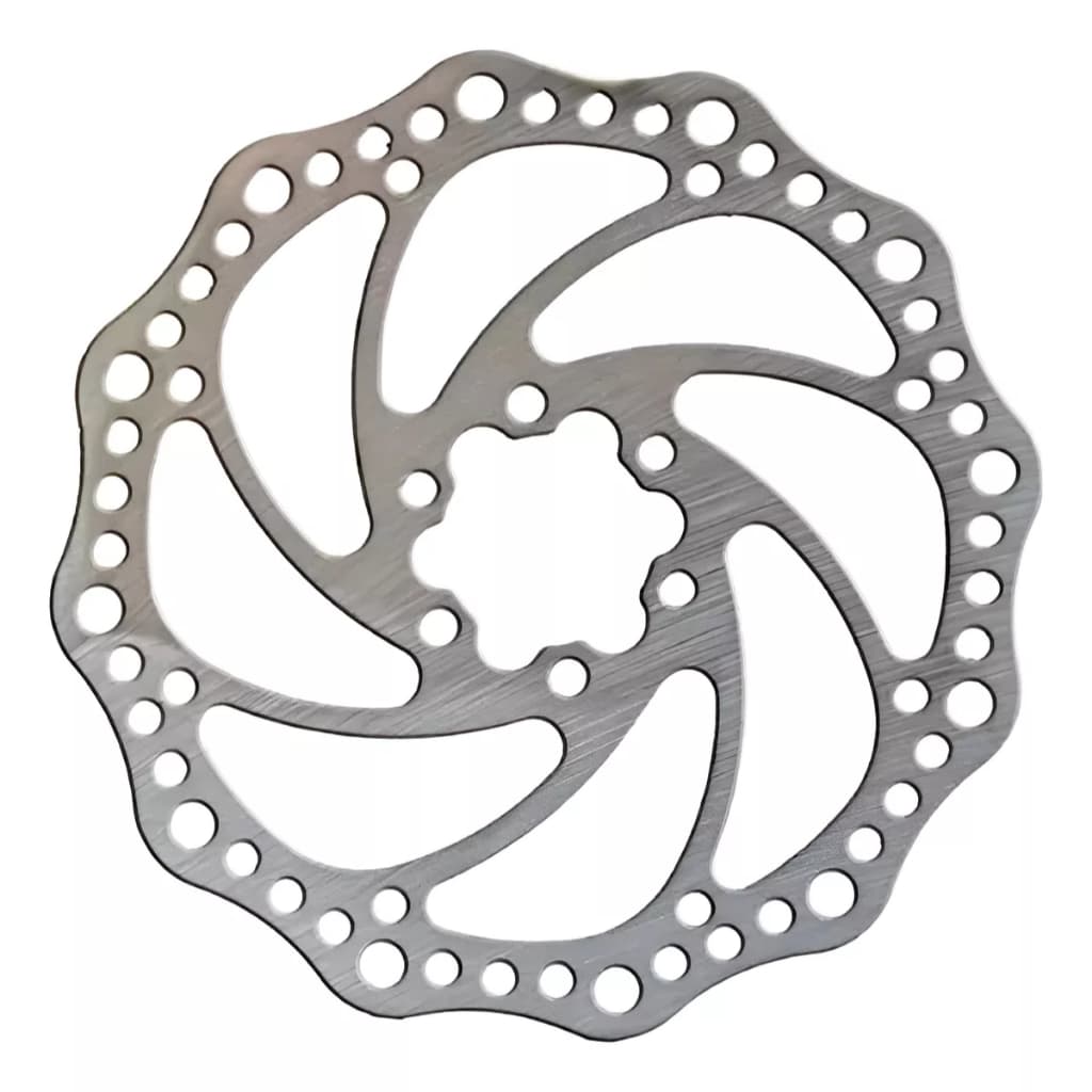Disco Freio Rotor Inox Para Bicicletas 6 Furos Parafusos 160mm