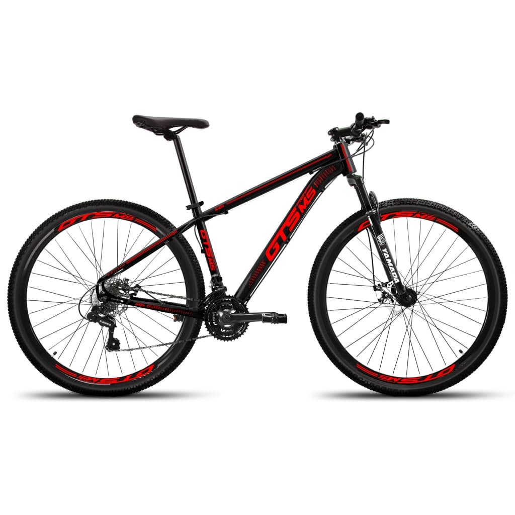 Bicicleta Aro 29 Gts Pro M5 Techs 21 Marchas Freios À Disco Quadro de alumínio