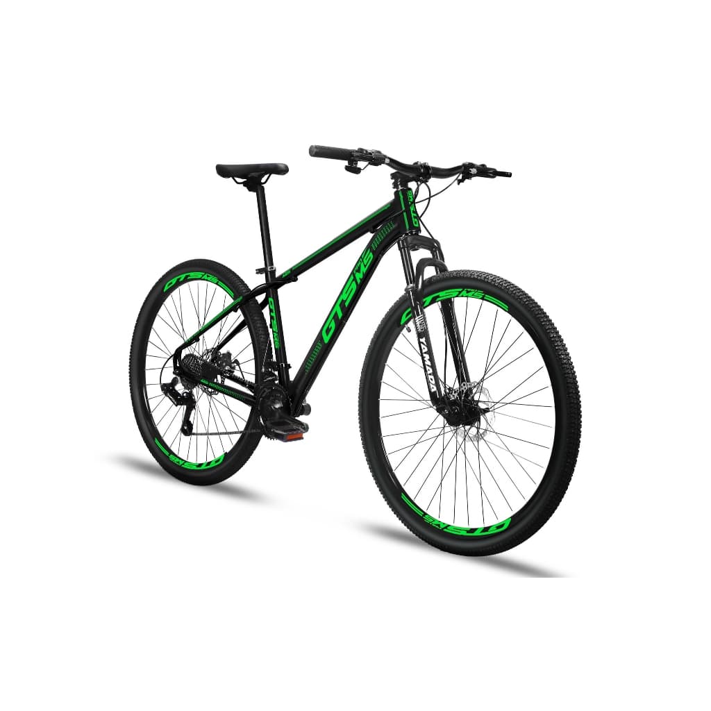 Bicicleta Aro 29 Gts Pro M5 Techs 24 Marchas Freios À Disco Quadro de alumínio