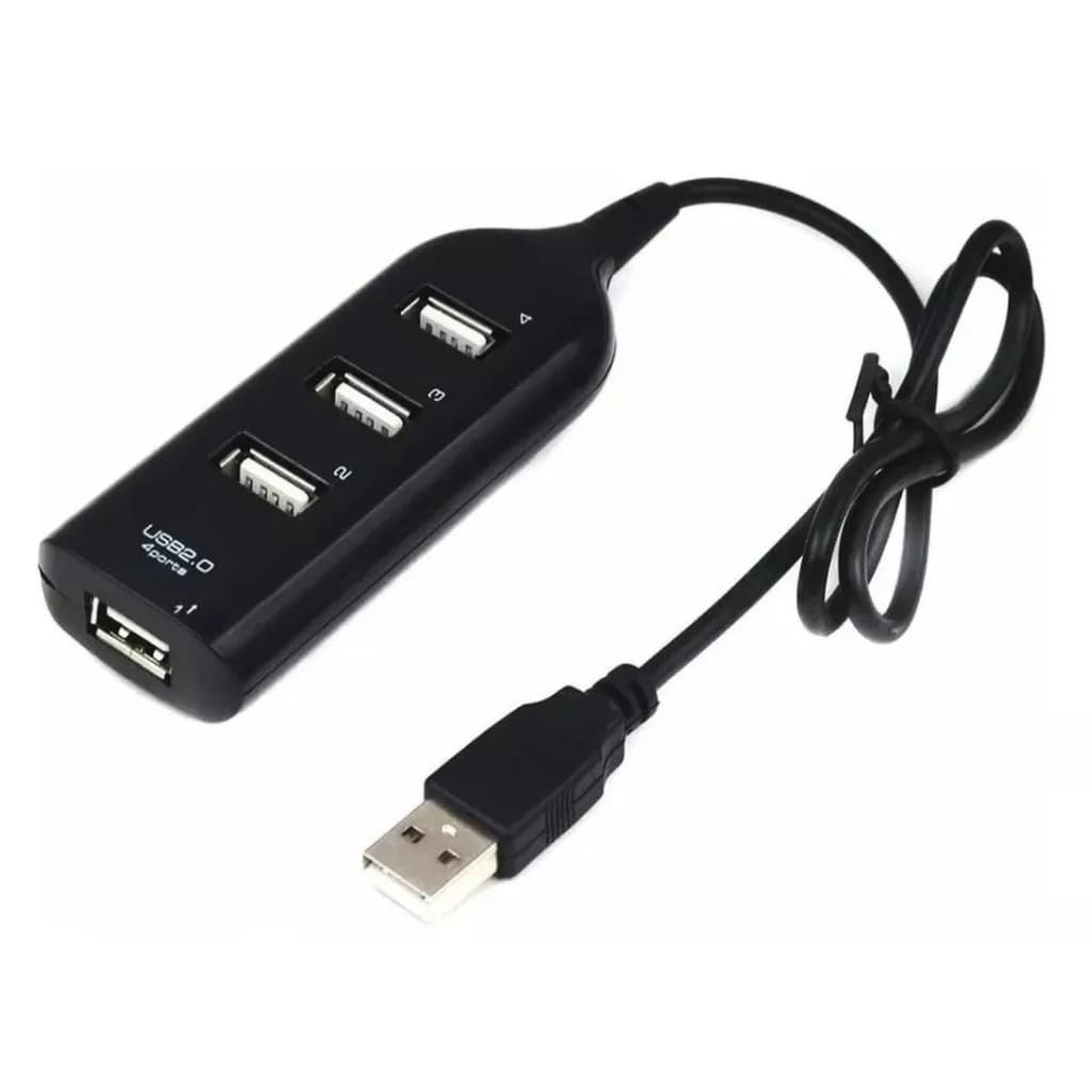 Hub Usb 4 Portas Cabo 20cm Hb-t56 Pc Notebook