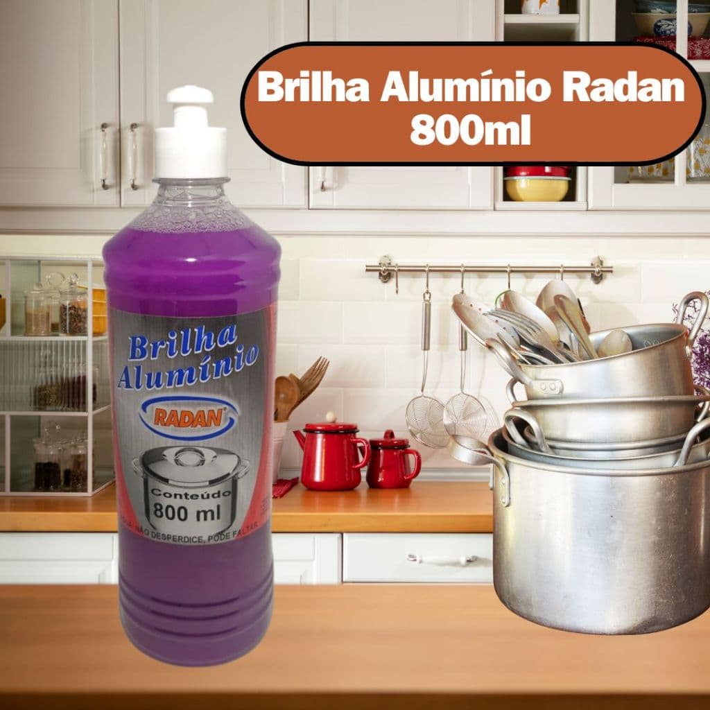 Brilha alumínio Radan 800ml