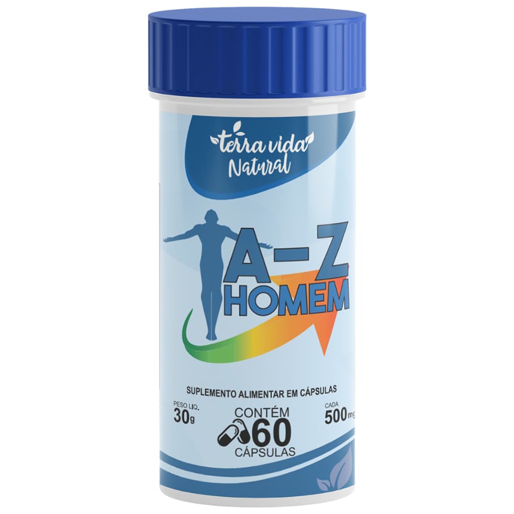 Multivitamínico A-Z Homen 60 cápsulas