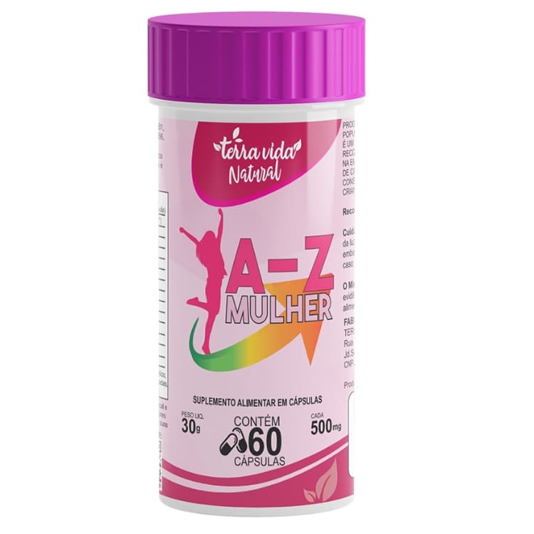 Multivitamínico A-Z Mulher 60 cápsulas