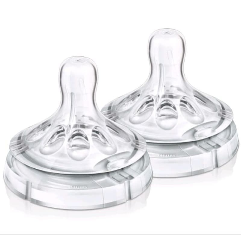 Kit 2 bicos de substituição mamadeiras modelo pétalas Dr.Isla silicone
