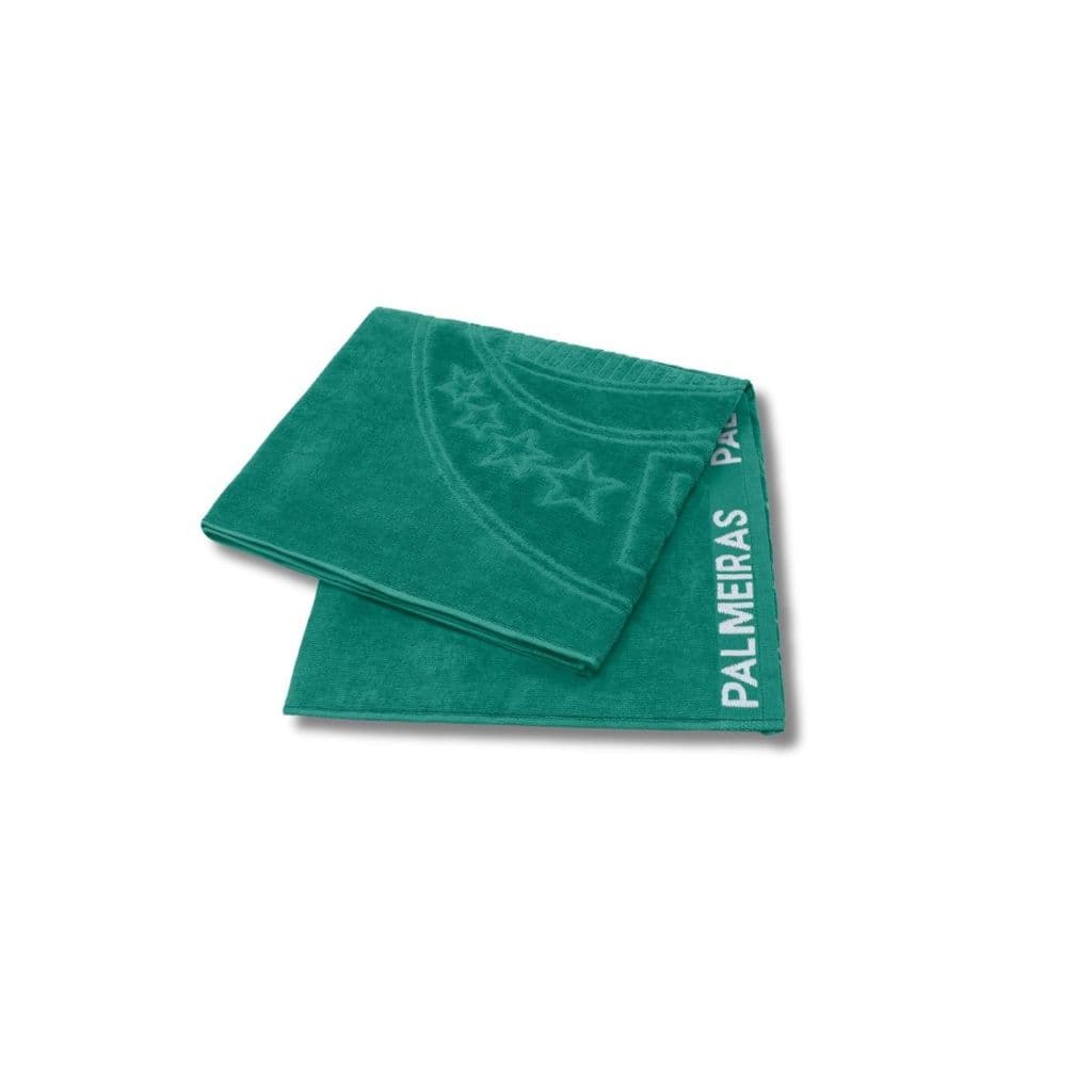 Toalha De Piscina Jacquard Time Palmeiras Buettner Verde