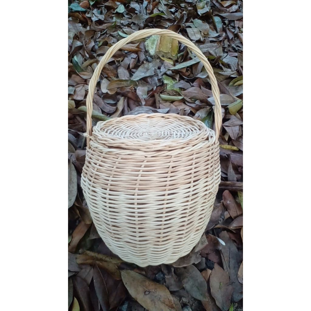 CESTO ORGANIZADOR | FIBRA NATURAL | CESTO DECORATIVO | CESTO VADICO
