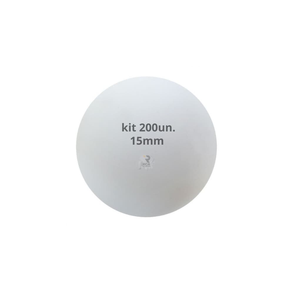 Bola De Isopor 15mm (1,5cm) Artesanato Trabalho Escolar - 200 Unidades