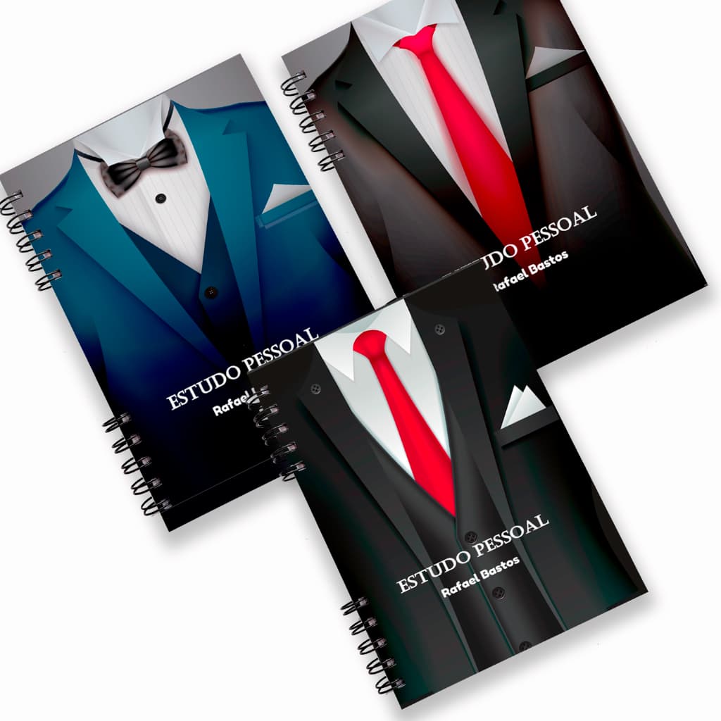 Caderno para Estudo pessoal personalizado COM NOME DO COMPRADOR Jw MASCULINO, testemunhas de Jeová