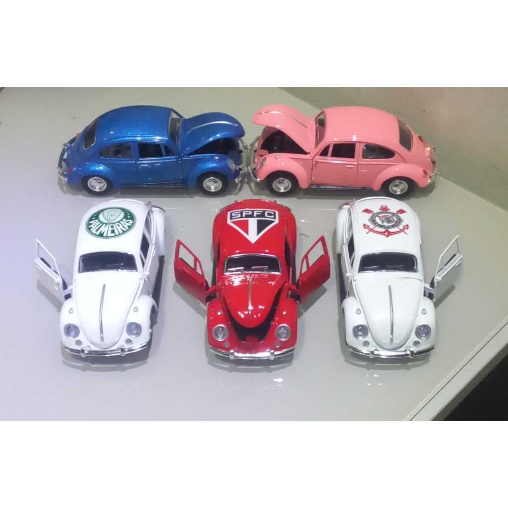 KIT unidade, 2, 3, 4 fusca metal personalizados