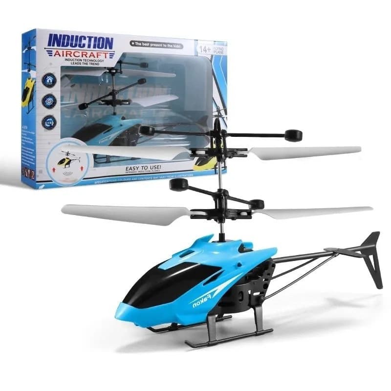 Helicóptero de Brinquedo Mini Avião Indução Sensor De Mão Usb Recarregável Led Infravermelho